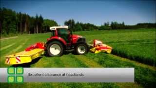 PÖTTINGER NOVACAT  EUROCAT rear mounted disc and drum mowers english [upl. by Ahtis]