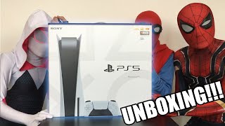 Spiderman Bros Unboxing PLAYSTATION 5 gone wrong again [upl. by Drabeck235]