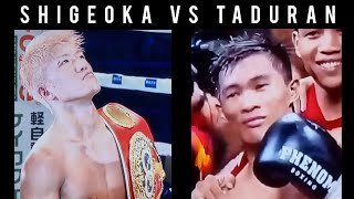 Ginjiro Shigeoka vs Pedro Taduran  Preview and Prediction [upl. by Notgnilra709]