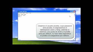 Crear Usuarios en Oracle 10g  Parte I [upl. by Landon]