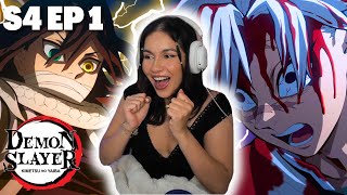 HASHIRA TRAINING ARC ⚔️│Demon Slayer Season 4 Episode 1 Reaction [upl. by Adiana981]