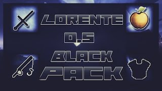 Minecraft PvP Texture Pack  Lorente 05k Black Pack 171819110 FPS Boost [upl. by Omle]