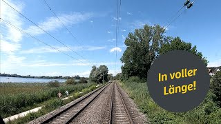 Führerstandsmitfahrt von Konstanz nach Offenburg mit bwegt auf der Schwarzwaldbahn [upl. by Atteuqram230]