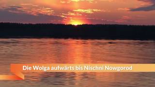 Die Wolga aufwärts nach Nischni Nowgorod [upl. by Restivo]