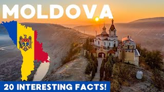 MOLDOVA 20 Facts in 3 MINUTES [upl. by Noedig691]