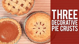 How to Make Decorative Pie Crust [upl. by Llet816]