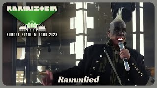 Rammstein  Rammlied LIVE Europe Stadium Tour 2023 Multicam by RLR HQ AUDIO [upl. by Copp]