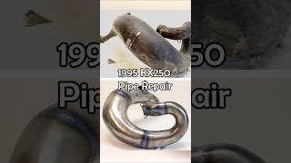 1995 kx250 Pipe Repair [upl. by Schweitzer]