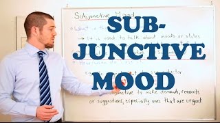 Grammar Series  The Subjunctive Mood [upl. by Hilbert218]