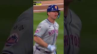 Pete Alonso hit the big oneCarlos Mendoza knew he would 🤯 shorts [upl. by Salba]