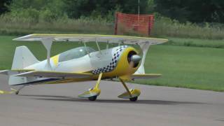 Worlds largest giant scale RC ARF Pitts Model 12 Biplane Aircraft  50 scale [upl. by Dibbell]