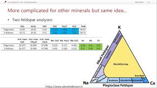 Lecture 22  Major element geochemistry Volcanoes magmas and their geochemistry [upl. by Prudence]