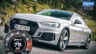 2018 Audi RS5 450hp  0100 kmh Launch Control 60FPS [upl. by Oric]