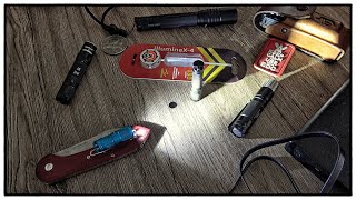 MecArmy illumineX4 Aluminium EDC USB LED Taschenlampe 130 Lumen  10180 Akku Flashlight [upl. by Hopfinger]