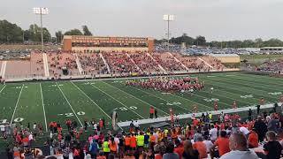 Massillon Tiger Swing Band pregame amp fanfare tiger rag carry on [upl. by Enohsal446]