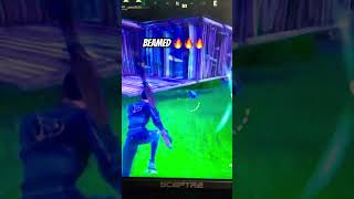 Beamed fortnite donthateme gaming fortniteclips [upl. by Huckaby]