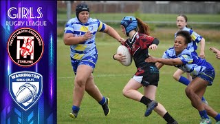 U12 Girls rugby league Warrington Vs Thatto Heath Crusaders Full Match [upl. by Torruella]