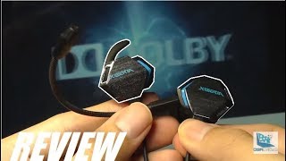 REVIEW Gaming Earbuds 3D Surround Sound 4D Bass Effect [upl. by Nirik]