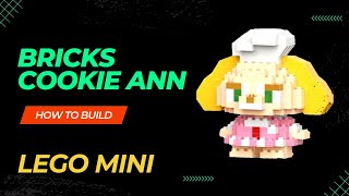 Build And Assemble Cookie Anns Lego Mini Bricks  Building Block [upl. by Ahsia]