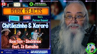 Chitãozinho amp Xororó Reaction  Sinônimos feat Zé Ramalho  English amp Portuguese Subtitles [upl. by Aicinat]