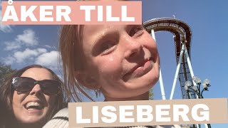 Rekord på Liseberg nästan helt själva aldrig åkt så mycket  LÅNGVLOGG [upl. by Christin]