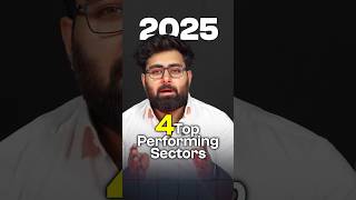 Top performing sector of 2025  InvestwithKabir  stockmarket sharemarket money [upl. by Dody]