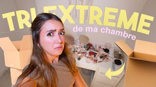 TRI EXTRÊME DE MA CHAMBRE avant le déménagement… [upl. by Pearle]