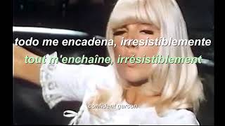 Sylvie Vartan  Irrésistiblement letra en español  lyrics video [upl. by Mohl]