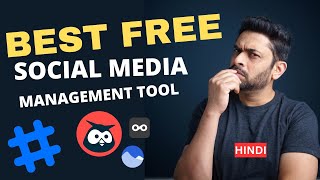 Best FREE Social Media Management Tool for Beginners in Hindi  Hootsuite Metricool Vista Social [upl. by Onofredo]