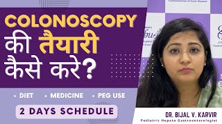 Colonoscopy Preparation  Colonoscopy in Hindi  DrBijal Karvir  Best Gastroenterologist in Mumbai [upl. by Carlene891]