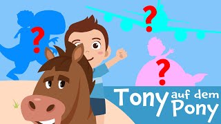 Kinderlied  Tiere amp Reiten  Tony auf dem Pony  BlauBlau Kinderlieder zum Mitsingen und Tanzen [upl. by Audley]