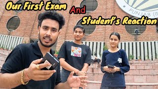 Engineering Student Exam Reaction😮 Exam Day Vlog [upl. by Ecilahs]