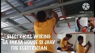 CONSTRUCTION UPDATE SA FARM HOUSE ELECTRICAL WIRING [upl. by Eraste]