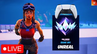 LIVE Ranked Fortnite Pro Player on Controller [upl. by Iaka]