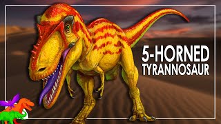 Alioramus – FiveHorned Tyrannosaurus Cousin  Dinosaurs EXPLAINED [upl. by Felice]