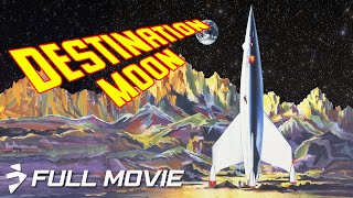 DESTINATION MOON 1950  Space SciFi  Full Movie [upl. by Vasilis]