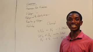 Hydrogen and Hydrides SS 2 JAMB Tutorial WAEC NECO PostUTME NABTEB [upl. by Llerrot804]