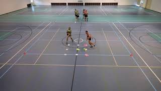 HOW TO OZTAG  SKILLS  Warm Up  Team Games  NAUGHTS AND CROSSES [upl. by Salokin]