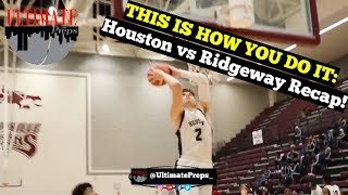 SHOWTIME Ridgeways Battle with Houston was a TOUGH one  Game Recap [upl. by Eupheemia]