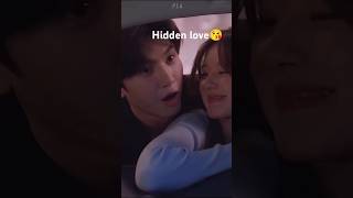 Hidden love kdrama with bts new song 🥰😘🤍🌹🍂yt short yt viral tranding song bts [upl. by Hareehahs]