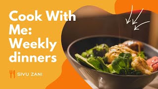 Cook With Me What We Eat In A Week  SivuZani  South African Youtuber [upl. by Yseult]