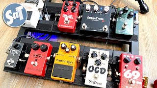 NEW PEDALBOARD BUILD  Pedal Choice and Order on the Board [upl. by Eittah]