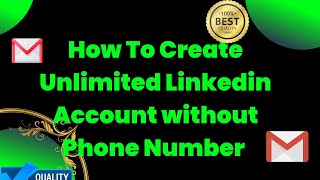 How to Create a New Linkedin Account  Create LinkedIn profile without phone number  New method [upl. by Nonnad]