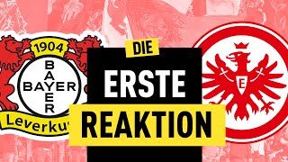 12 in Leverkusen ElfmeterÄrger bei Eintracht Frankfurt  Bundesliga Reaktion [upl. by Sobmalarah863]