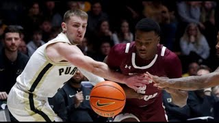 Purdue Cruises Past Texas Southern [upl. by Alasteir384]