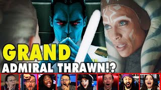 Reactors Reaction To Ashoka Mentioning Admiral Thrawn On The Mandalorian Episode 5  Mixed Reactions [upl. by Yukio]