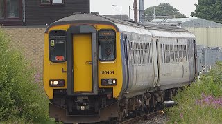 A few trains at Morpeth 0172020 [upl. by Longan]