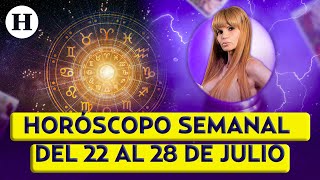 Horóscopos de la semana con Mhoni Vidente del 22 al 28 de julio [upl. by Gerrard665]