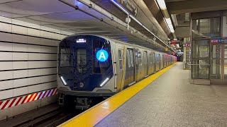 MTA NYC Subway R179 amp R211 A Trains Along The IND Second Avenue Subway 111424 [upl. by Gran]