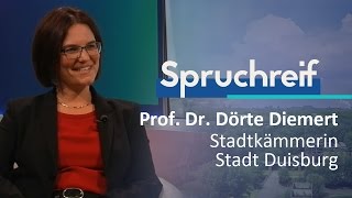 SPRUCHREIF  PROF DR DÖRTE DIEMERT  STADTKÄMMERIN STADT DUISBURG [upl. by Montgomery329]